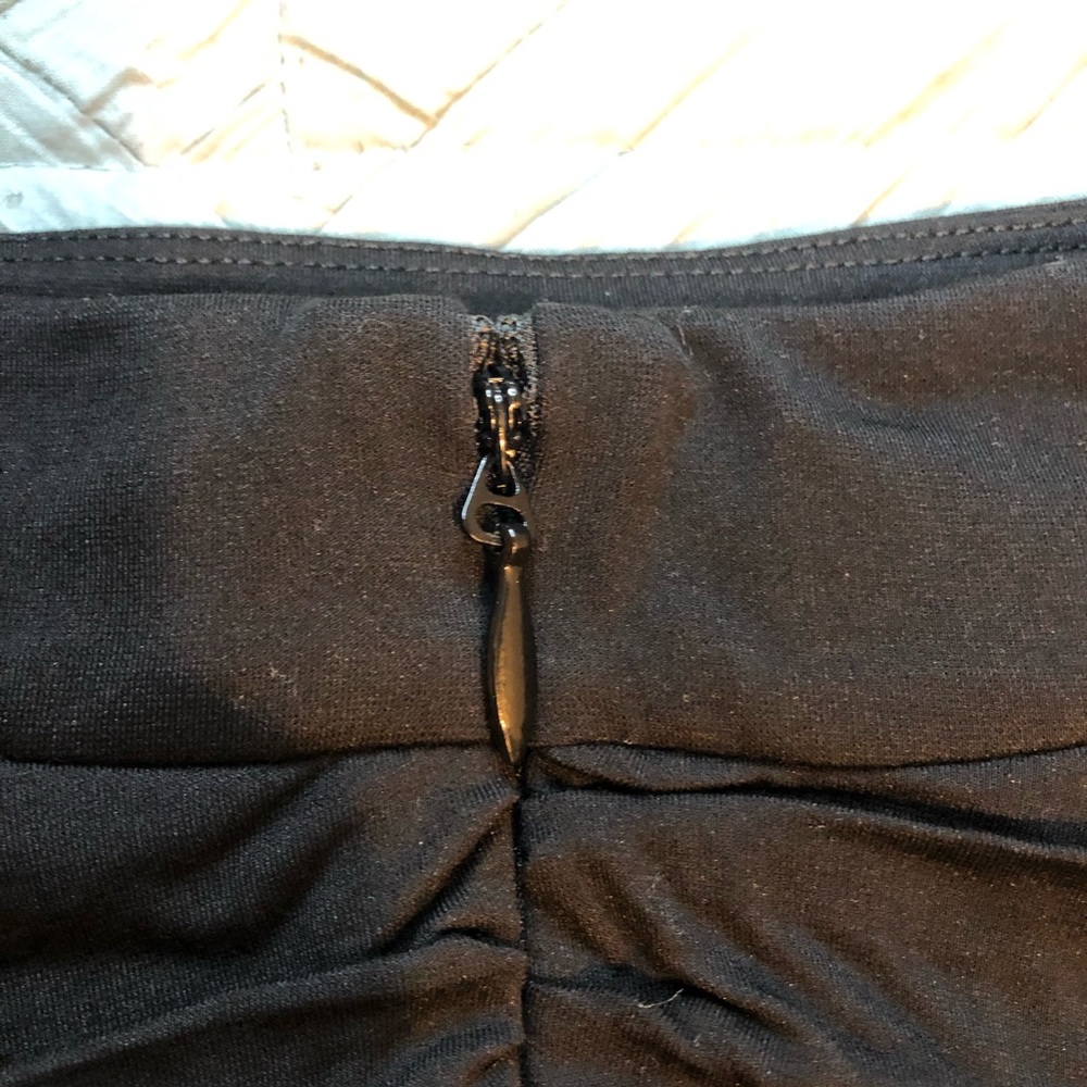 Denise Ruched Layered Mini Skirt - Picture 4 of 5